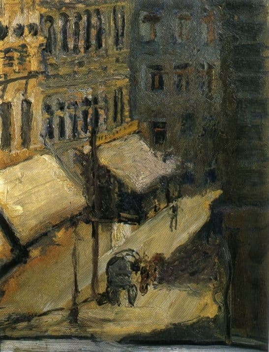 Small street (Nußdorferstraße) — Richard Gerstl