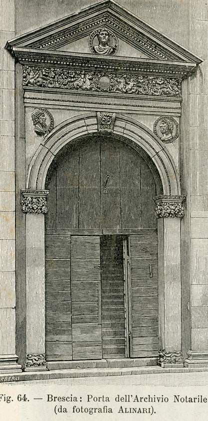 Porta Dell’archivio Notarile — Giuseppe Barberis