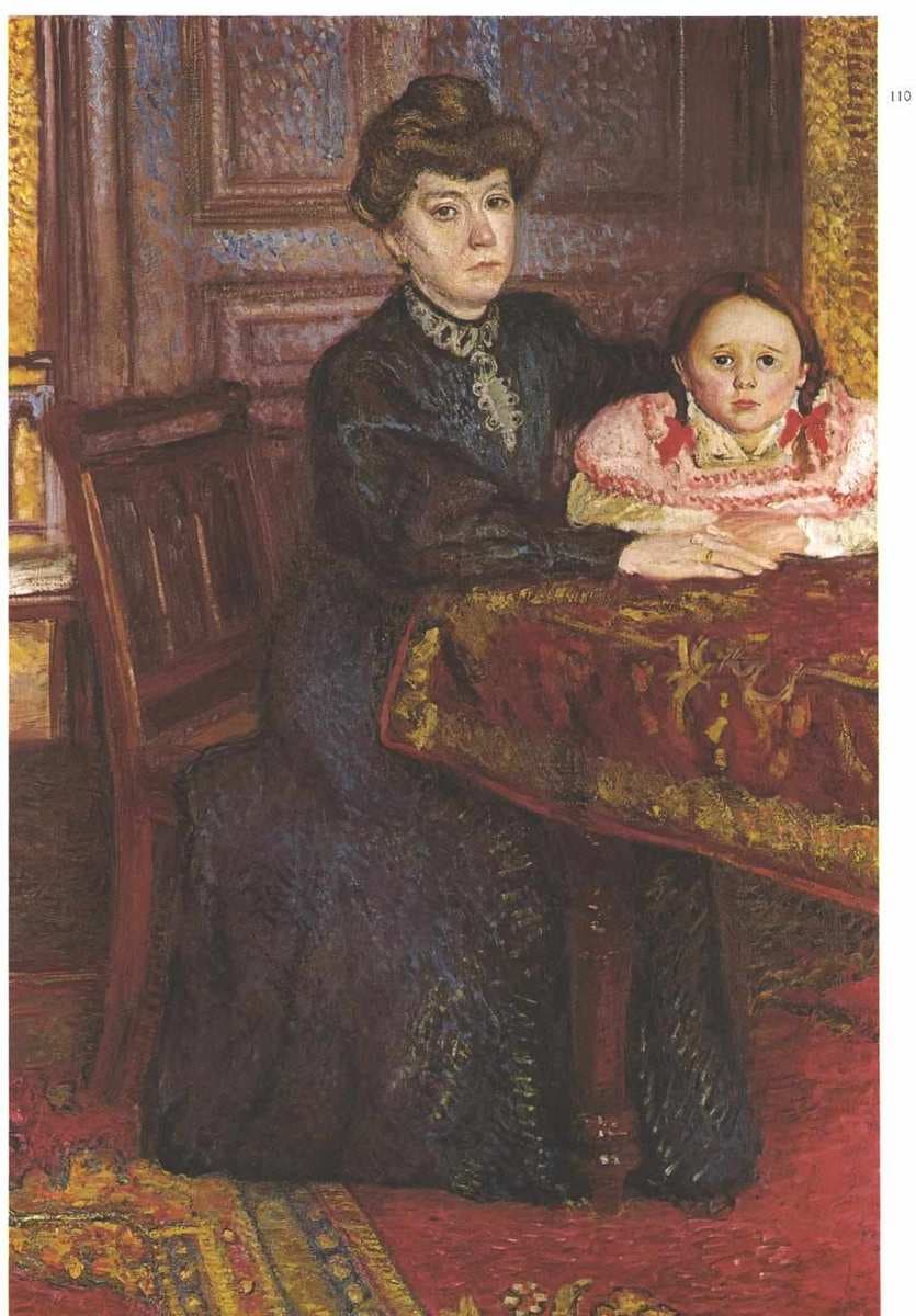 Double portrait of Matilda and Gertrude Schonberg — Richard Gerstl