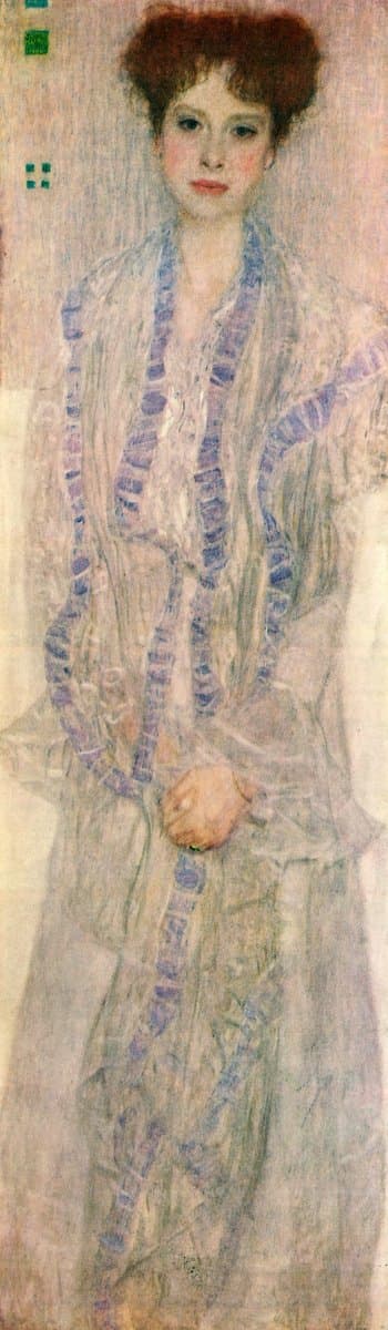 Portrait of Gertha Felssovanyi — Gustav Klimt