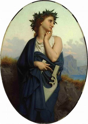 The muse — William-Adolphe Bouguereau