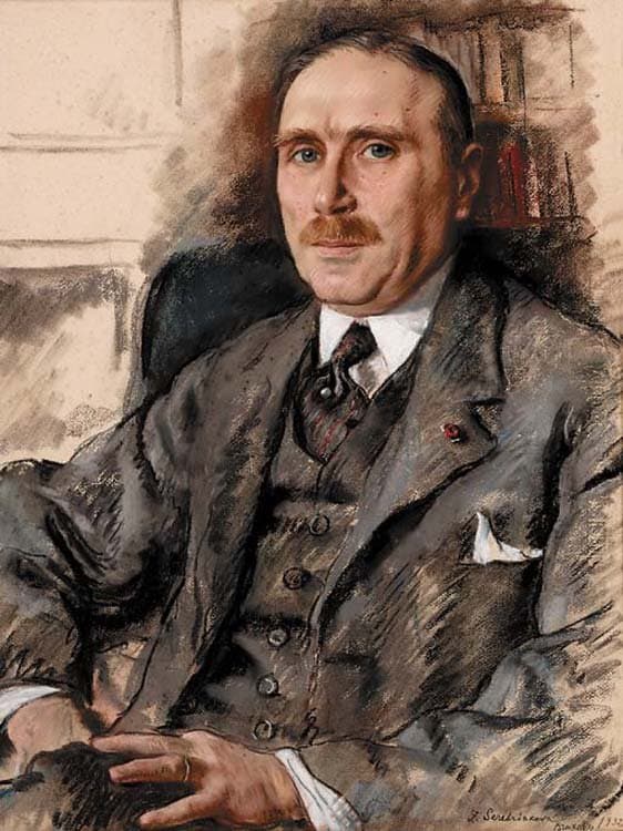 Portrait of a Man — Zinaida Serebriakova