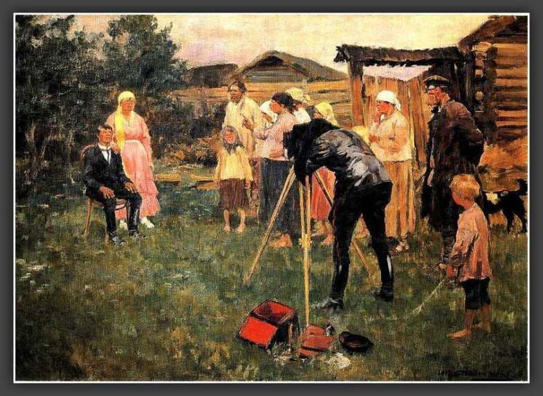 Photographer in a village — Ivan Vladimirov