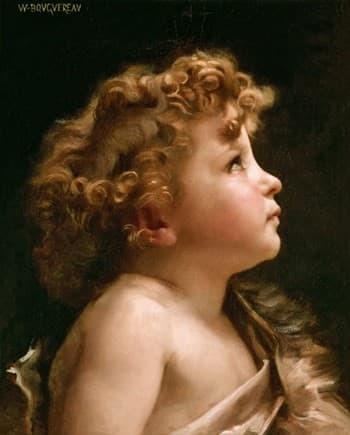 St John the Baptist as a Child — William-Adolphe Bouguereau