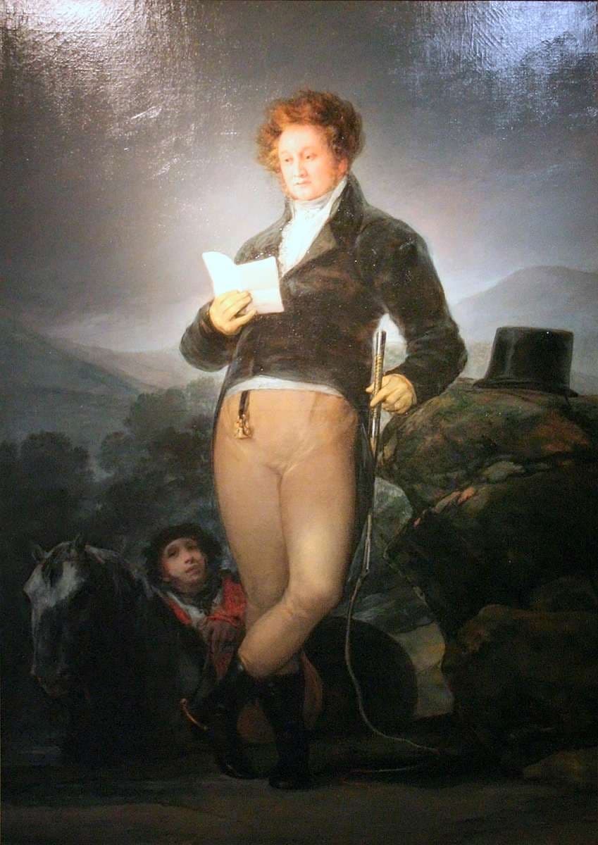 Portrait of Don Francisco de Borja Tellez Giron — Francisco Goya