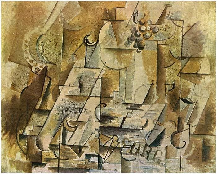 Still Life with a Bunch of Grapes — Georges Braque