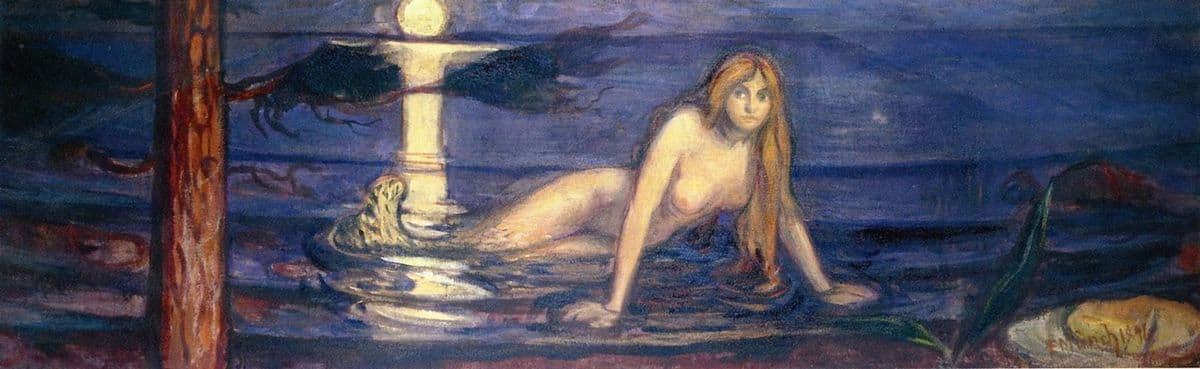 The Lady from the sea — Edvard Munch