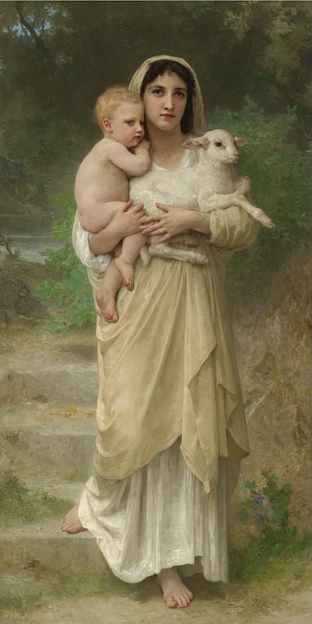 The Lambs — William-Adolphe Bouguereau