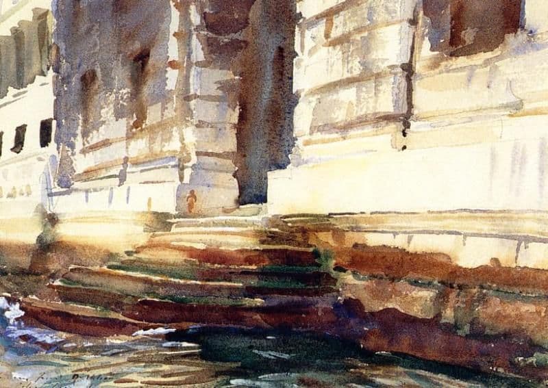 Steps of a Palace — John Singer Sargent