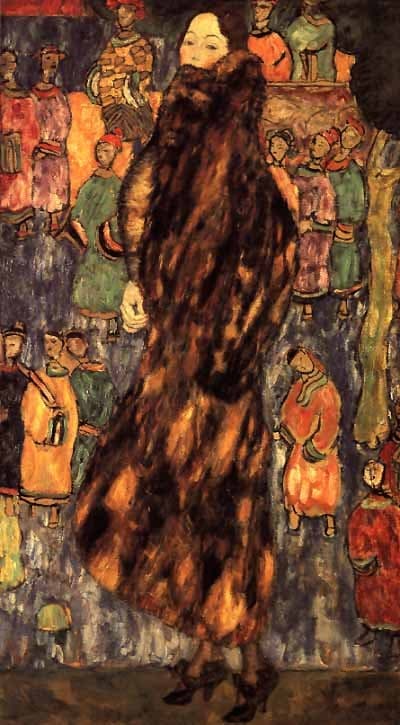 The Polecat Fur (unfinished) — Gustav Klimt