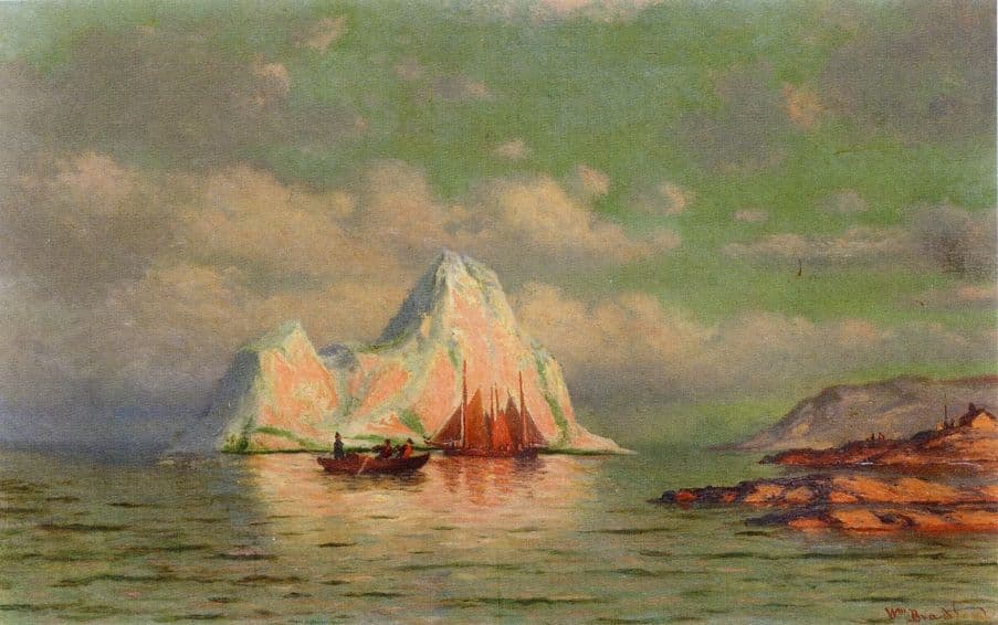 Fishing Boats on the Coast of Labrador — William Bradford