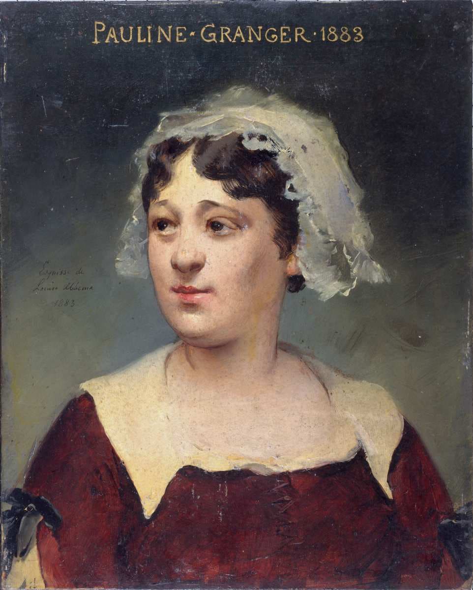 Portrait of Pauline Granger — Louise Abbéma