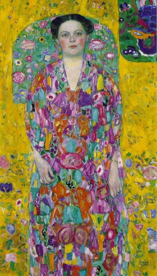 Portrait Of Eugenia Primavesi — Gustav Klimt