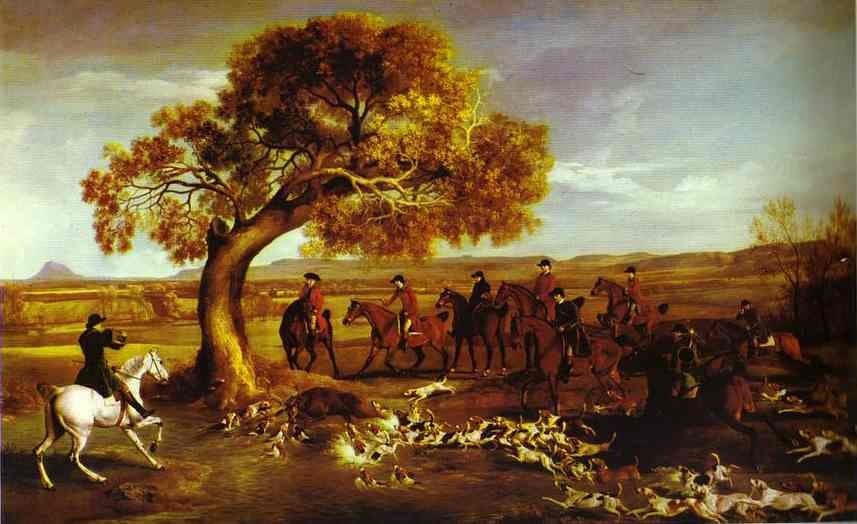 The Grosvenor Hunt — George Stubbs