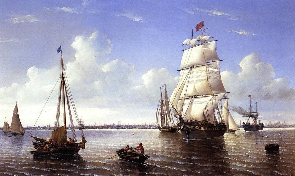 Boston Harbor — William Bradford