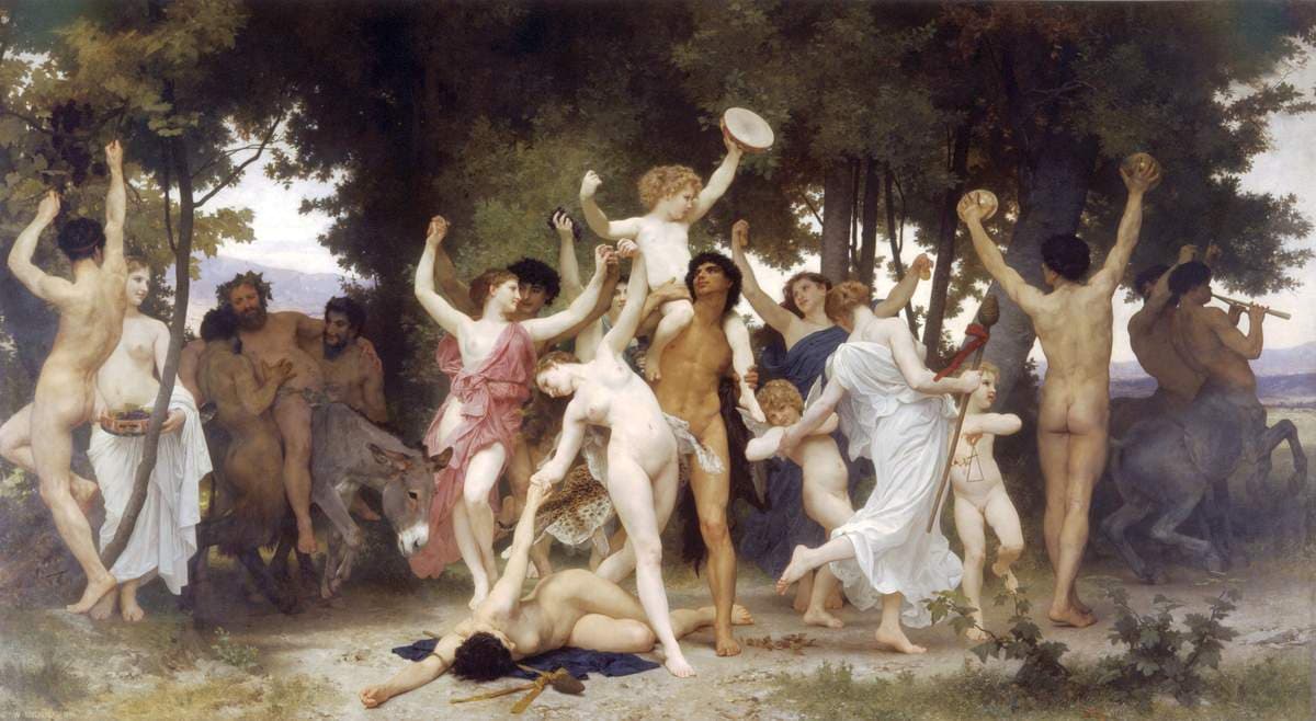 The Youth of Bacchus — William-Adolphe Bouguereau