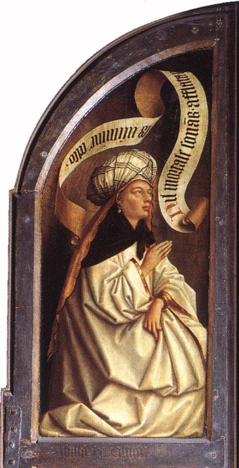 The Erythraean Sibyl — Jan van Eyck