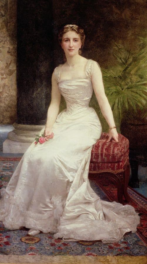 Portrait of Madame Olry Roederer — William-Adolphe Bouguereau