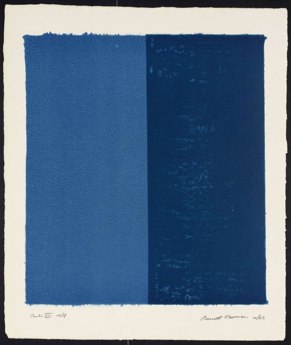 Canto VIII — Barnett Newman