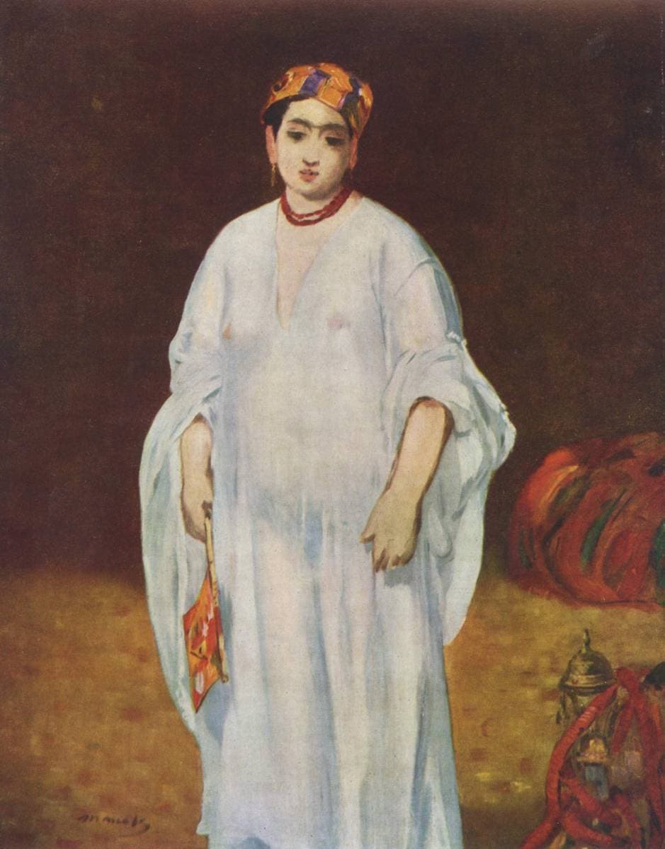 Young Woman in Oriental Garb — Édouard Manet