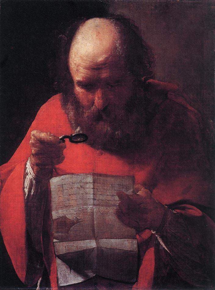 St. Jerome Reading — Georges de La Tour
