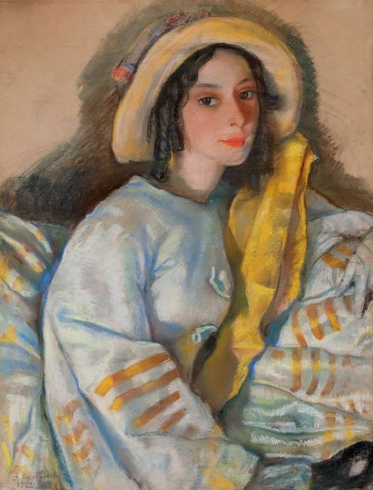 Portrait of Marietta Frangopulo — Zinaida Serebriakova