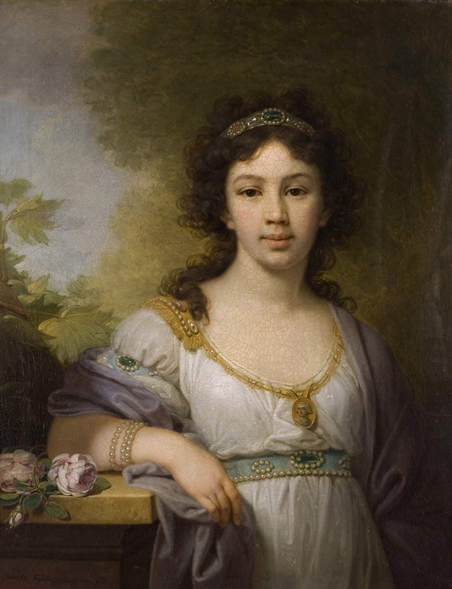 Portrait of a member of the Chidbov Family — Vladimir Borovikovsky