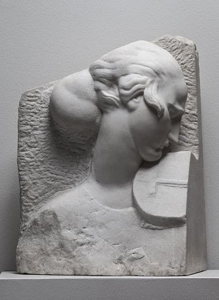 Girl with Violin — Ivan Mestrovic