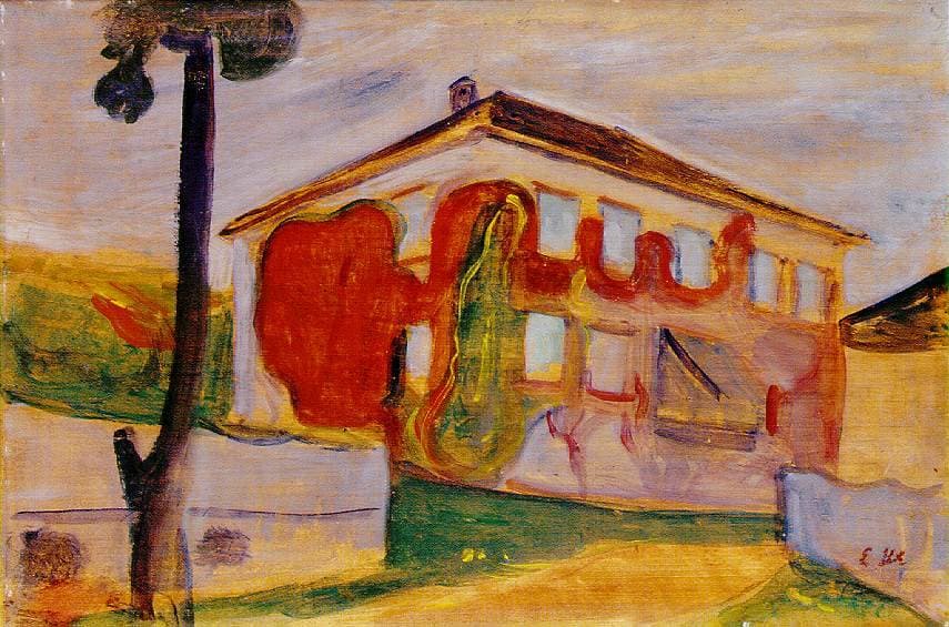 Red Creeper — Edvard Munch