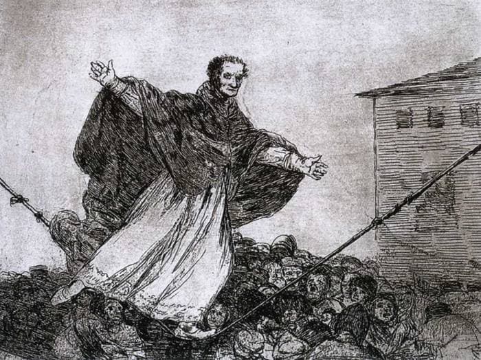 May the rope break — Francisco Goya