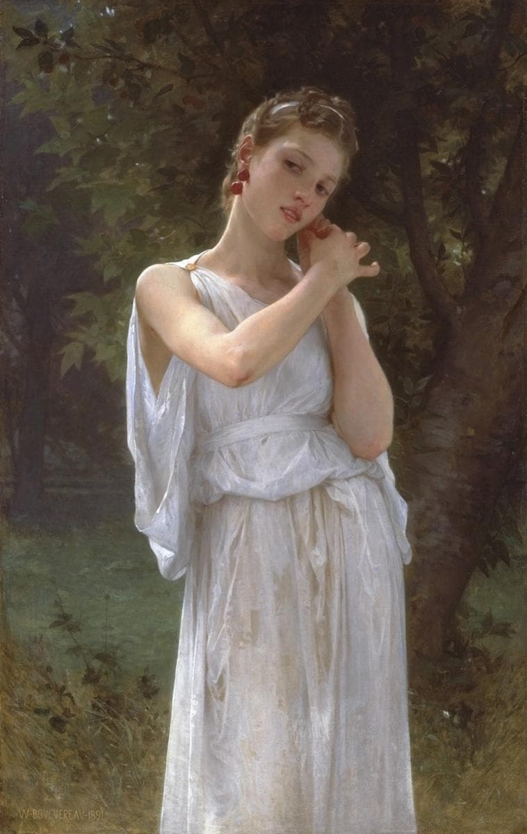 Earrings — William-Adolphe Bouguereau