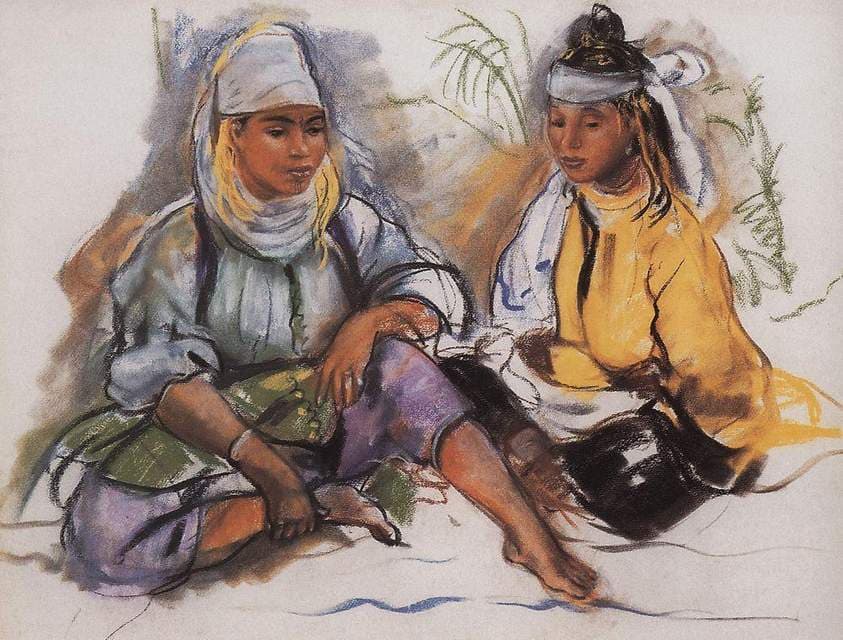 Two Moroccan — Zinaida Serebriakova