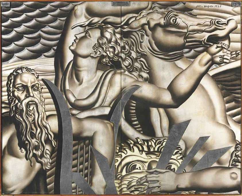 A Pair of Wall Panels — Jean Dupas