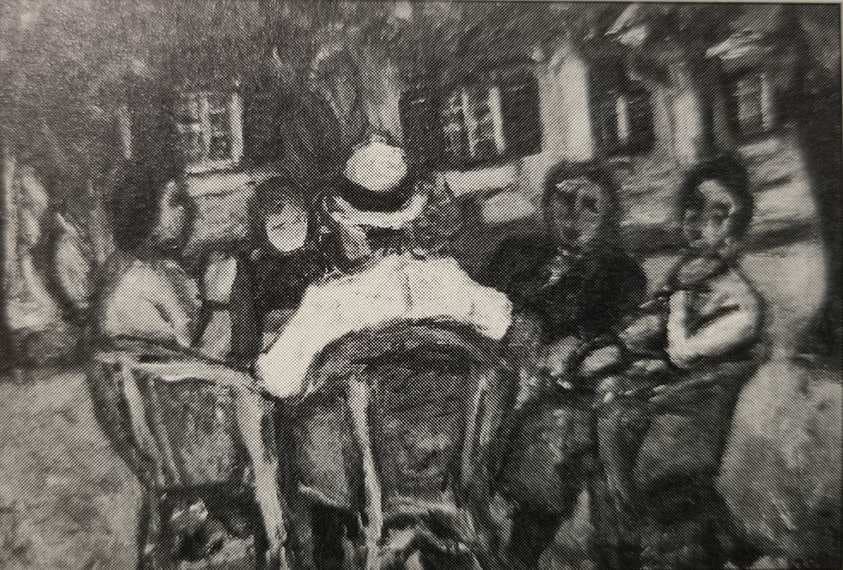 Aprés Midi Au Jardin — Béla Czóbel