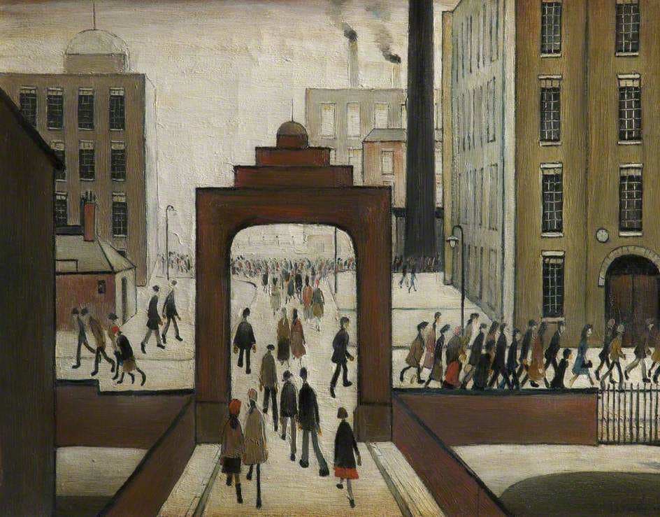 Early Morning — L.S. Lowry