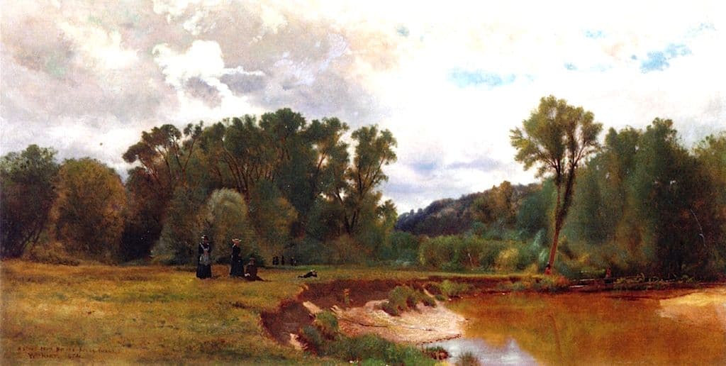 A Study from Nature, Keene Valley — William Hart