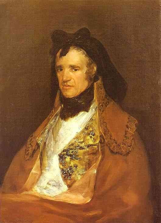Portrait of Pedro Mocarte, a Singer of the Cathedral of Toledo — Francisco Goya