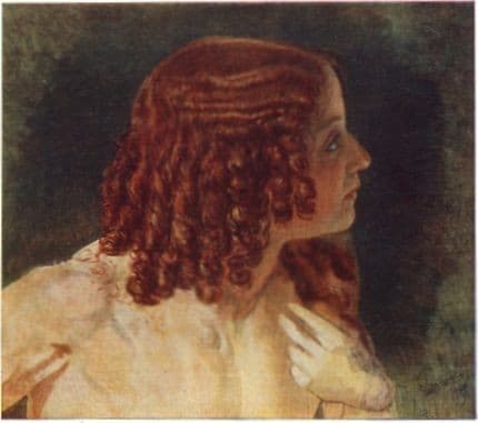 Head of John the Evangelist — Alexander Andreyevich Ivanov