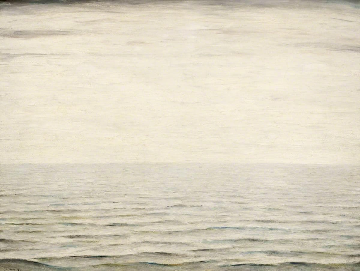 The Sea — L.S. Lowry