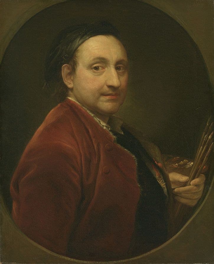 Self Portrait — Pompeo Batoni