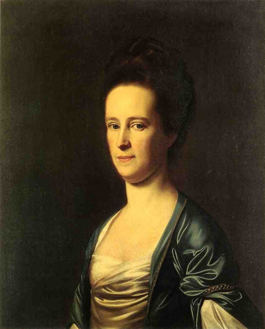 Mrs. Elizabeth Coffin Amory — John Singleton Copley