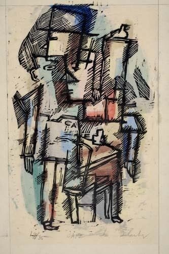 Café #1 — Louis Schanker