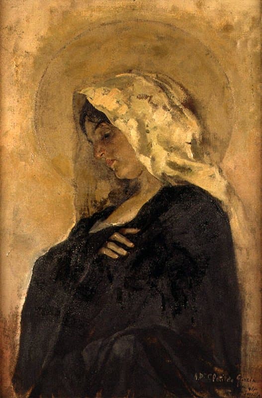 Virgin Mary — Joaquín Sorolla