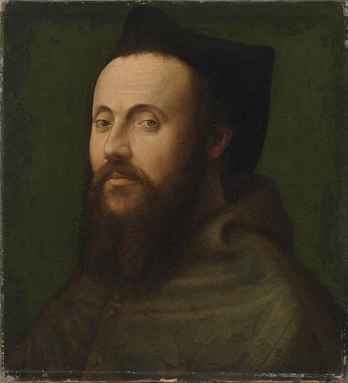 Brustbild eines Geistlichen — Sebastiano del Piombo