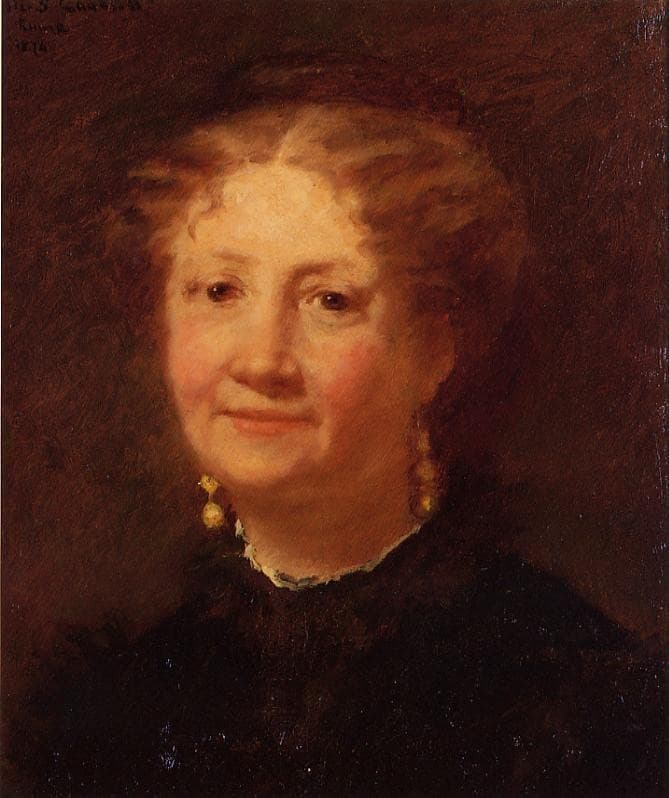 Portrait of Madame Cordier — Mary Cassatt