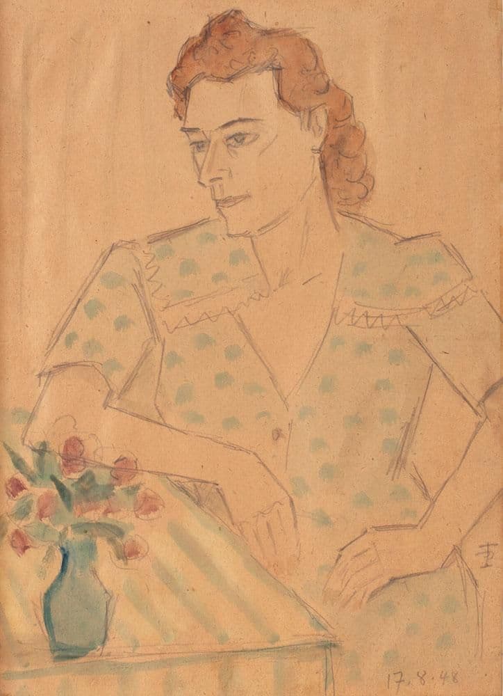 Woman in Interior — Theodor Pallady