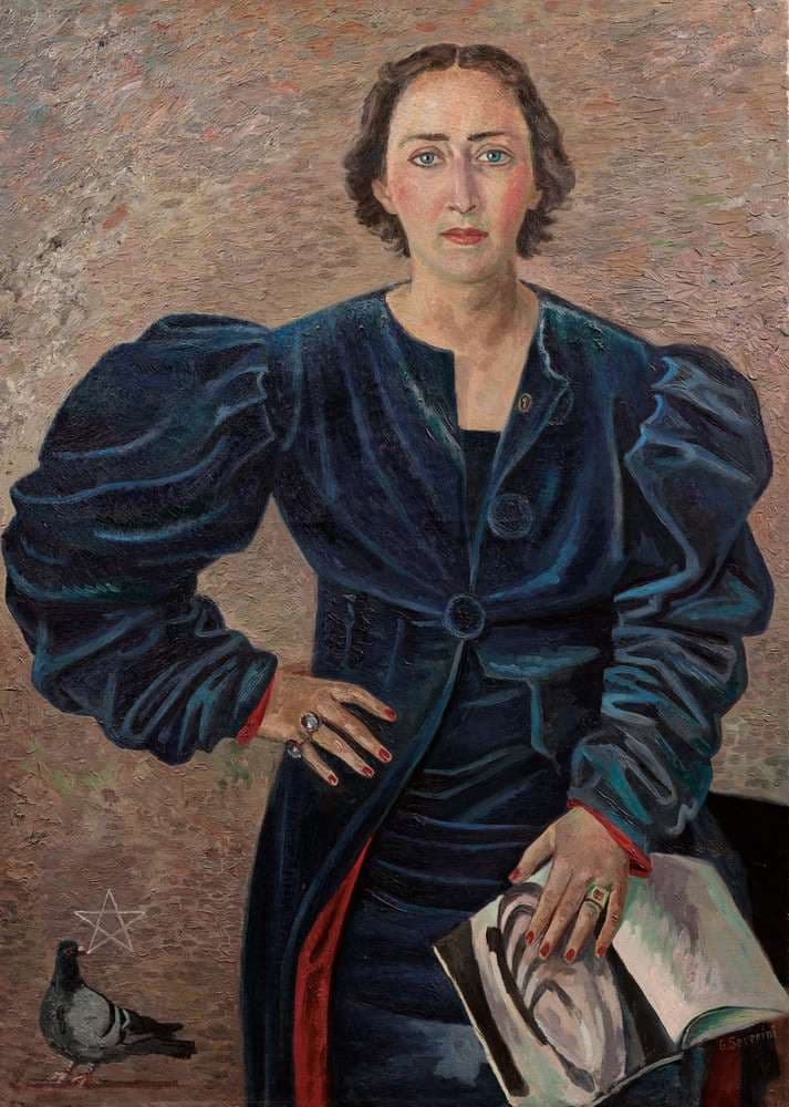 La Marchesa Maria De Seta — Gino Severini