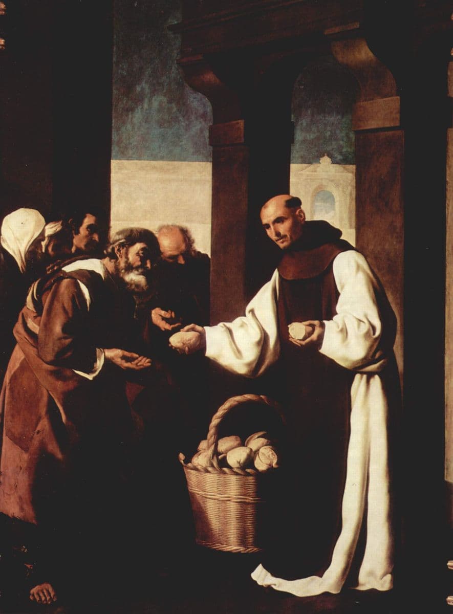 The mercy of Fra Martin de Vizcaya — Francisco de Zurbarán