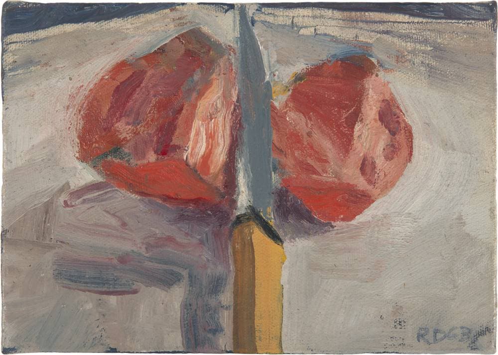 Tomato and Knife — Richard Diebenkorn