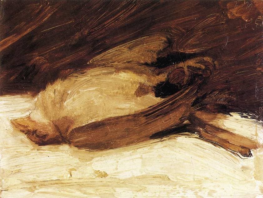 The Dead Sparrow — Franz Marc